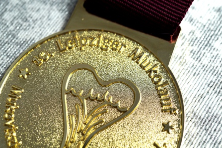 Medaille des Mukoviszidose Laufs in Leipzig Medaille des Mukoviszidose Laufs in Leipzig